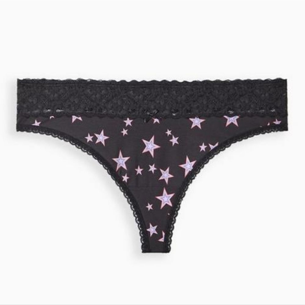 Torrid Cotton Mid-Rise Thong Panty